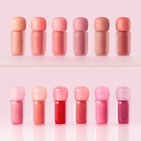 韓國 CLIO X 俞真 Volumate Gloss & Volumate Blur Tint 豐潤糖漿唇蜜(#201-205) & 立體柔焦霧面(#100-105) - 各5色選擇