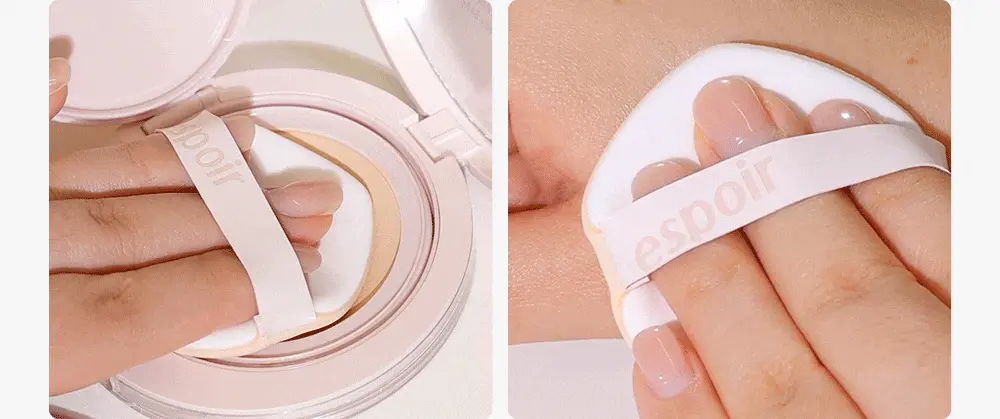 【🌟25年最新升級版】韓國Espoir Be Natural Cushion SPF50 PA++++自然透氣半啞光氣墊粉底連補充裝 - 5色選擇
