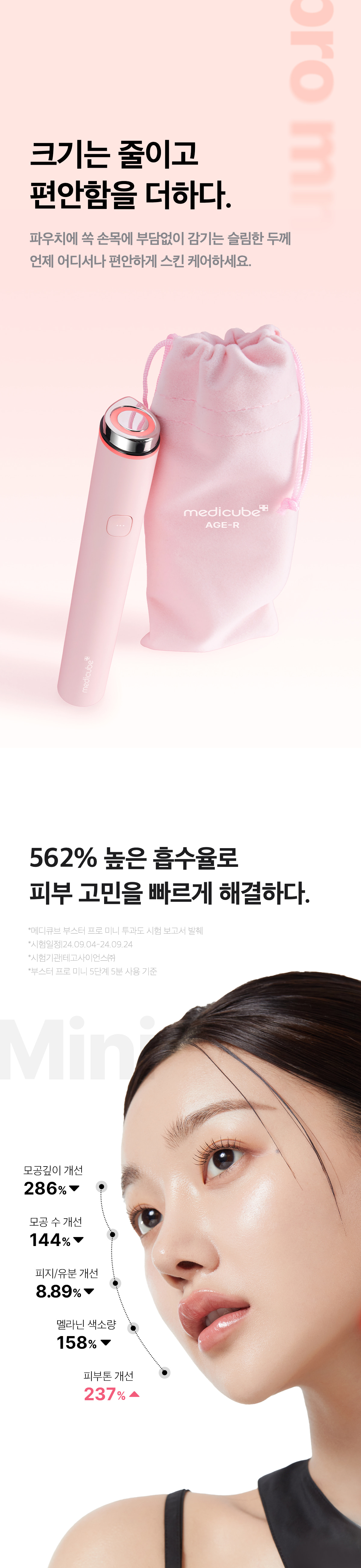 下單照價93折! 韓國 medicube Age-R Booster Pro Mini 多用途美容儀迷你版