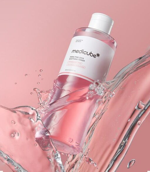 韓國 去暗沉淡痘印～medicube PDRN Pink Cica Soothing Toner 粉紅積雪草 X PDRN 舒緩保濕美白爽膚水 - 250ml