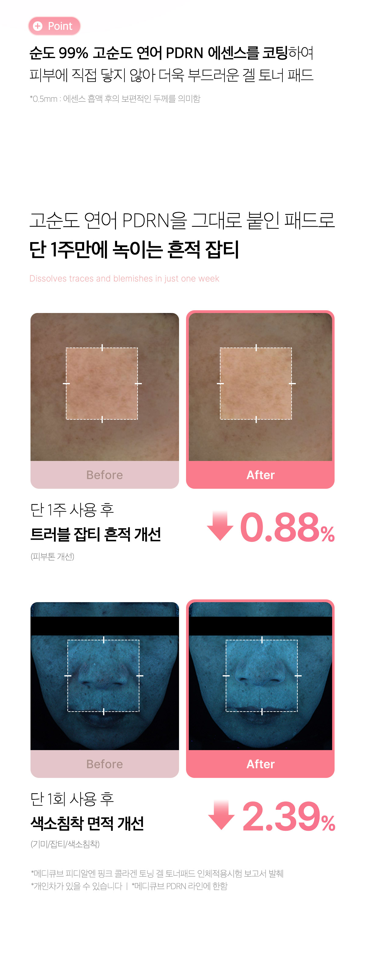 韓國 medicube PDRN Pink Collagen Toning Gel Toner Pad 99%高純度三文魚PDRN粉紅膠原蛋白凝膠果凍爽膚棉片 - 70片裝