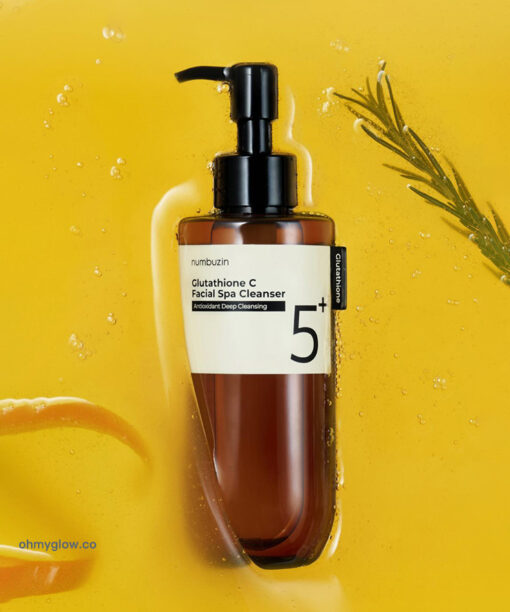 SPA級潔面～韓國 numbuzin No.5 Glutathione C Facial Spa Cleanser 5號穀胱甘肽深清SPA級潔面X洗卸All In One 潔面油 - 200ml