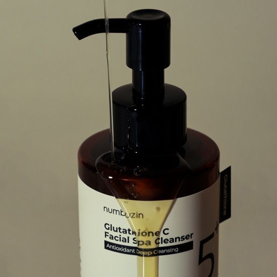 SPA級潔面～韓國 numbuzin No.5 Glutathione C Facial Spa Cleanser 5號穀胱甘肽深清SPA級潔面X洗卸All In One 潔面油 - 200ml