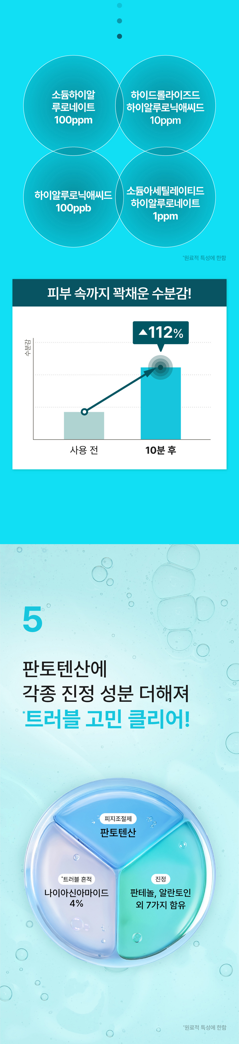 2件額外95折～韓國 numbuzin No.1 Pantothenic B5 Hyaluronic Active Clear Mask 1號活性泛酸維B5透明質酸水分炸彈保濕控油水凝膠面膜 1盒4片裝 - 3種選擇