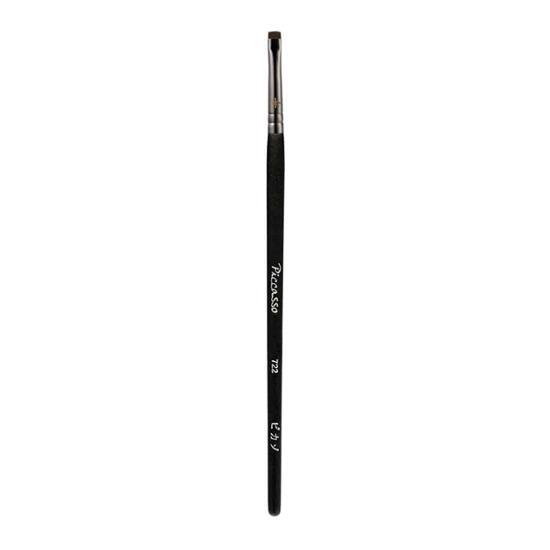韓國 Piccasso Straight Type Eyeshadow Brush 專業級黑柄平頭一字眼影眼線掃 #722