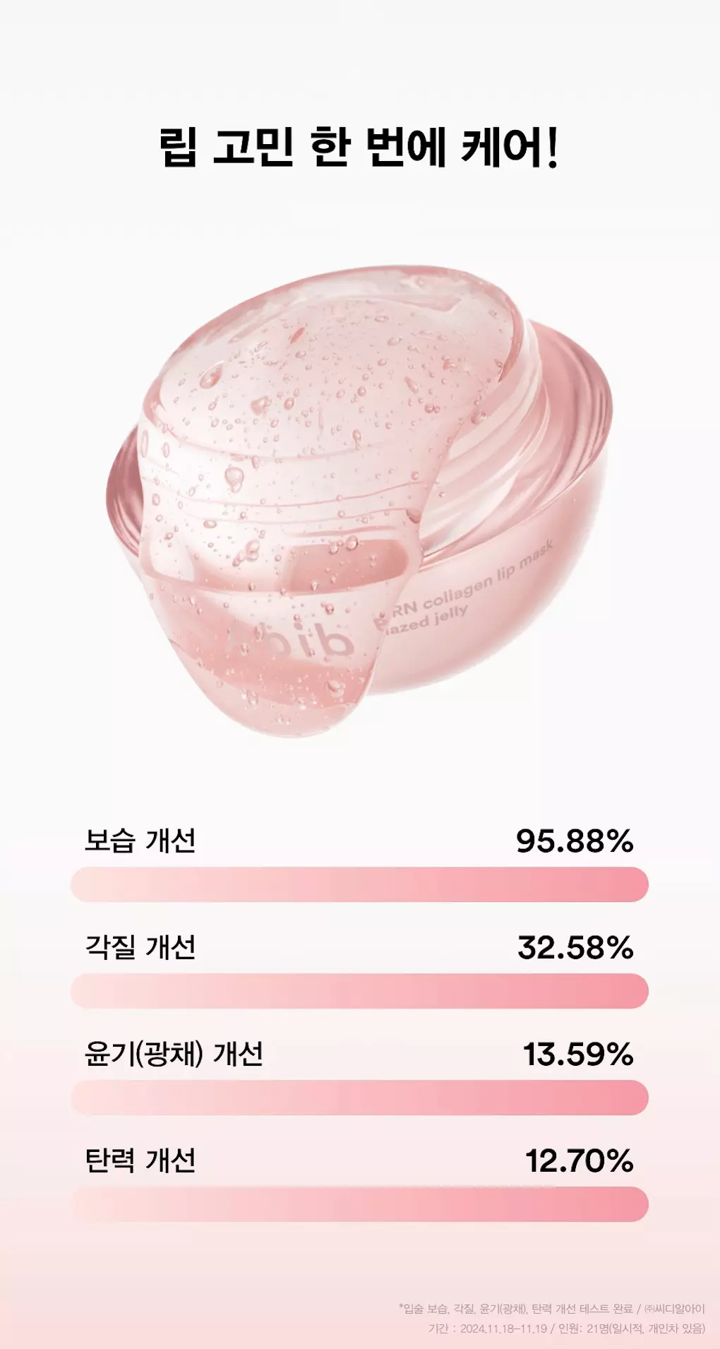 韓國 ABIB PDRN Collagen Lip Mask Glazed Jelly 膠原蛋白 X  PDRN 玻璃果凍唇膜