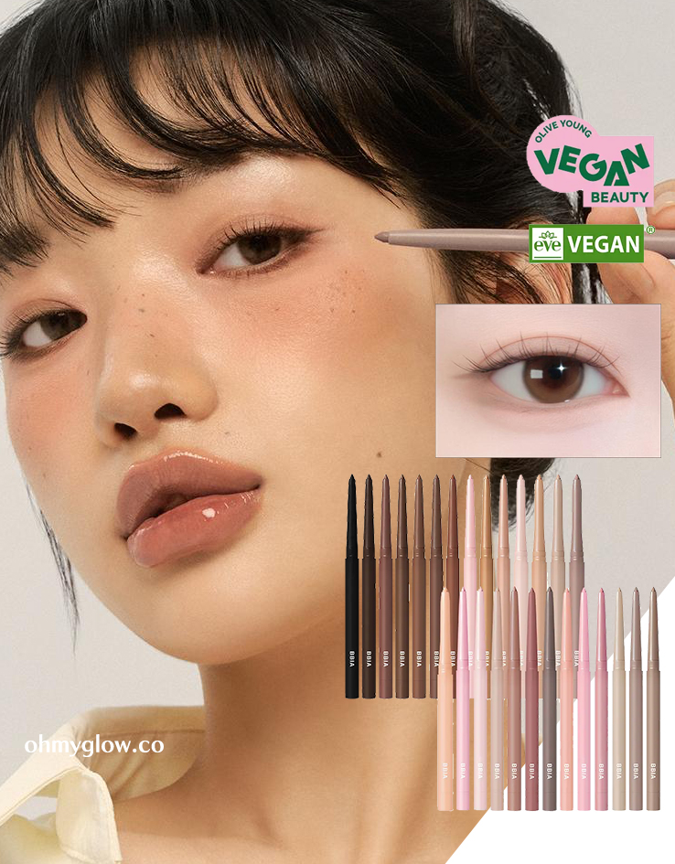 新色入! GlowPick No.1🏆 韓國 BBIA Last Auto Gel Eyeliner (NEW) 多用途眼影卧蠶眼線膠筆(#01-24) - 24色選擇