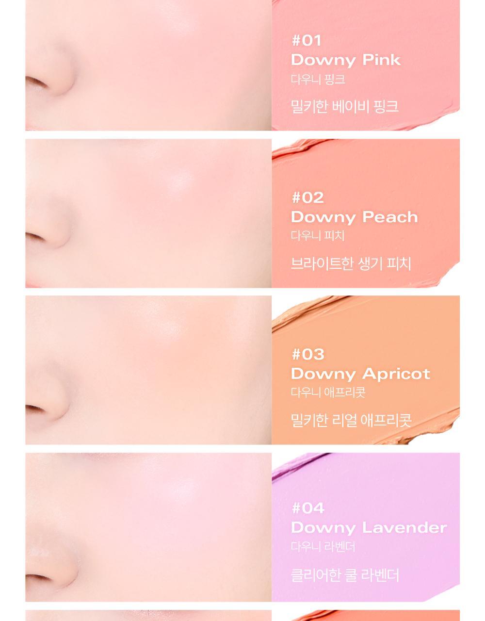 \🌹New Color!/ GlowPick🏆 韓國 BBIA Ready To Wear Downy Cheek 啞光單色胭脂膏(#01-12)- 12色選擇