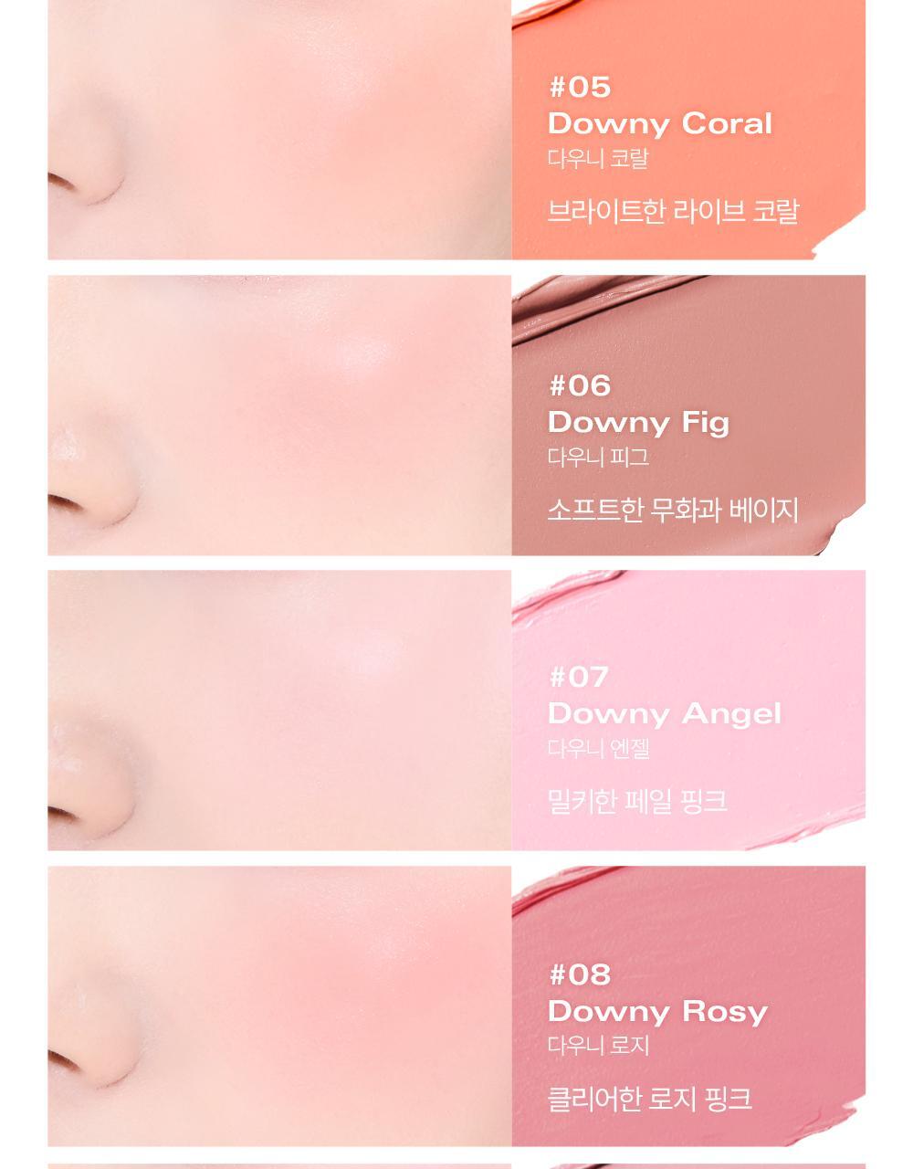 \🌹New Color!/ GlowPick🏆 韓國 BBIA Ready To Wear Downy Cheek 啞光單色胭脂膏(#01-12)- 12色選擇