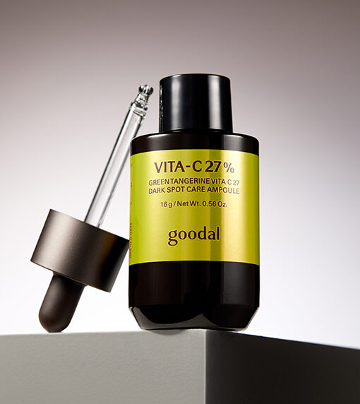 加強修護版 7日有感～韓國 Goodal Green Tangerine VITA C 27% Dark Spot Care Ampoule 高濃度青橘純維他命C 27%淡斑美白修護安瓶