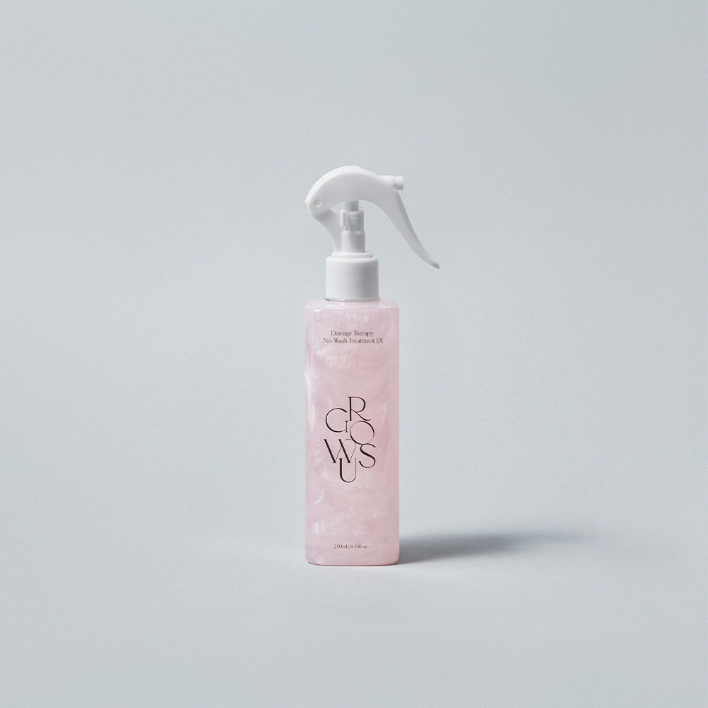 最新EX版！極度受損髮質~韓國 Growus Damage Therapy No-Wash Treatment EX 珍珠膠原蛋白修復受損乾燥髮絲免沖洗護髮噴霧EX - 250ml