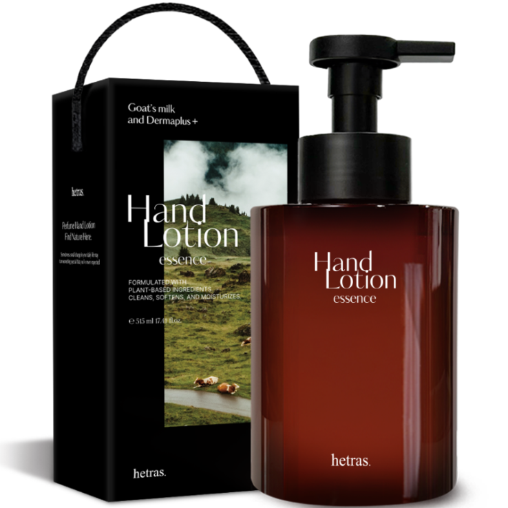主打成份紐西蘭山羊乳～韓國 Hetras Perfume Essence Hand Lotion 香氛精華護手乳 515ml(Flower Shop/ Hotel Wood ..) - 3種香氣選擇