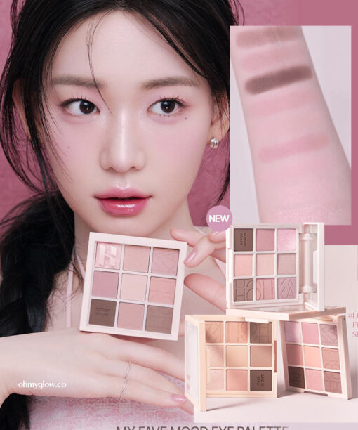 【新色#13 Almost Grape】韓國 Holika Holika My Fave Mood Eye Palette 9色眼影盤#Indie Series (#11-13) -3色調選擇