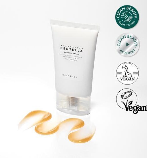 韓國 SKIN1004 Madagascar Centella Soothing Cream 馬達加斯加積雪草舒緩保濕凝膠面霜 - 75ml