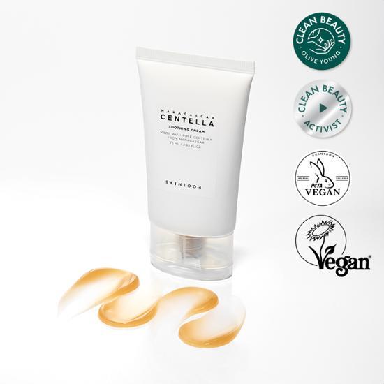 韓國 SKIN1004 Madagascar Centella Soothing Cream 馬達加斯加積雪草舒緩保濕凝膠面霜 - 75ml