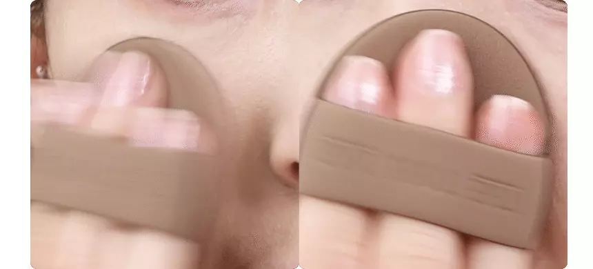 LeoJ's Pick! GlowPick🏆 韓國 The Tool Lab 皇牌全天貼服底妝套裝 All Day Fitting Duo 氣墊粉底掃101B + 粉撲 + 收納盒 - 5種妝效選擇