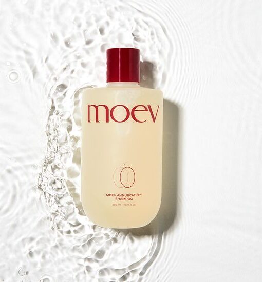 加強髮根力量～ GlowPick🏆 moev Annurcatin Shampoo 天然專利蘋果多酚無矽防脫洗髮露 300ml