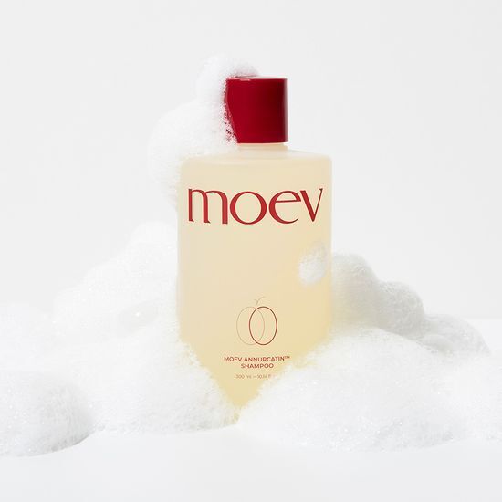 加強髮根力量～ GlowPick🏆 moev Annurcatin Shampoo 天然專利蘋果多酚無矽防脫洗髮露 300ml