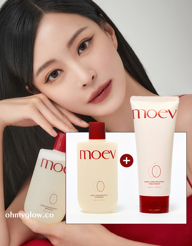 加強髮根力量～ GlowPick🏆 韓國 moev Annurcatin Shampoo 天然專利蘋果多酚無矽防脫洗髮露 300ml