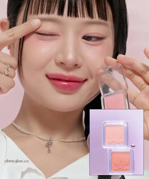 韓國 peripera Heart Pocket Single ♥ 心心單色眼影(Matte霧面/珠光/亮片) - 多色選擇