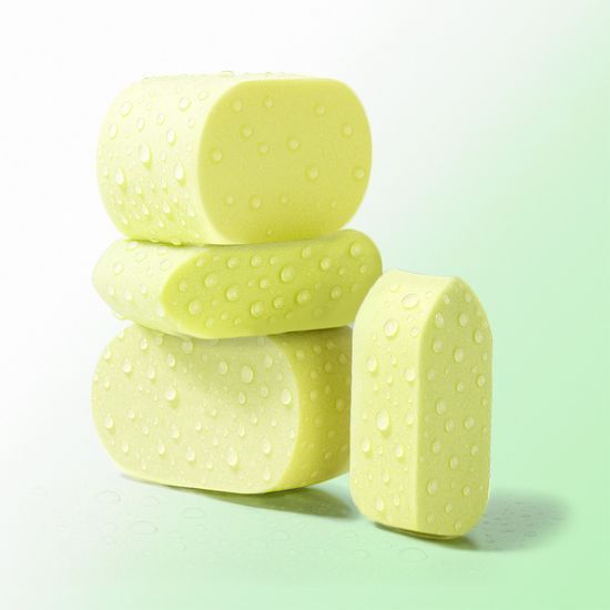 Happyrim老師研發&愛用底妝工具～韓國 The Tool Lab Happyrim Sponge 乾濕兩用持久水光底妝海綿4件優惠裝送迷你專用皂SET (Jumbo x 2 + Bullet x 2 + mini soap + case)
