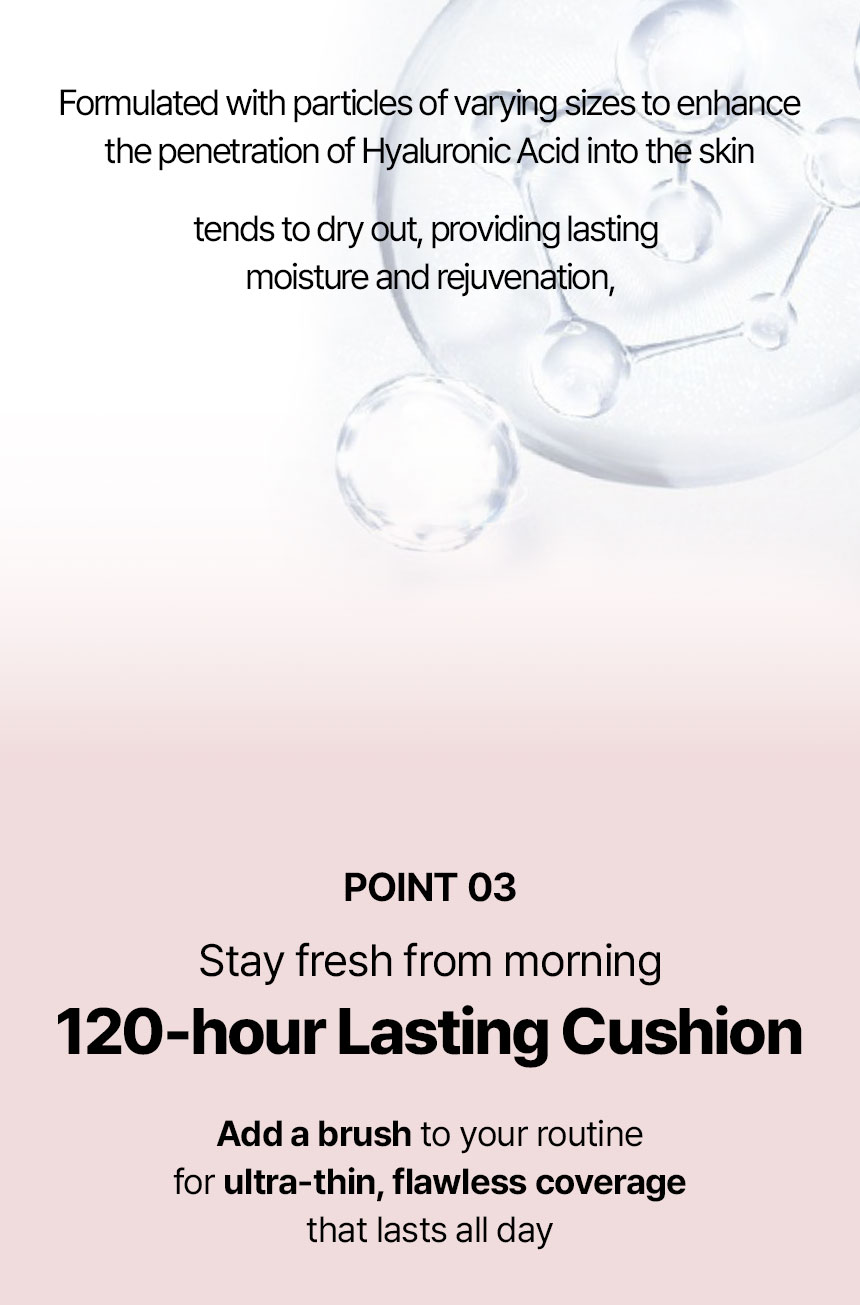 OliveYoung高評滿分氣墊!韓國 The Tool Lab Stamp Skinfit Cushion Glow + Brush 120小時持久自然水光薄透粉底氣墊連印章掃 - 3色選擇