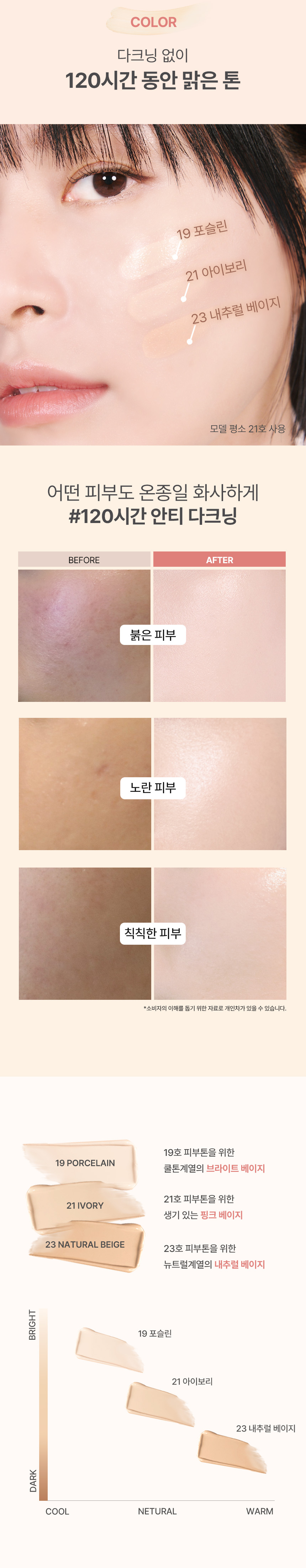 OliveYoung高評滿分氣墊!韓國 The Tool Lab Stamp Skinfit Cushion Glow + Brush 120小時持久自然水光薄透粉底氣墊連印章掃 - 3色選擇