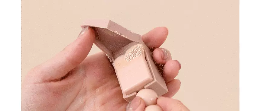 OliveYoung高評滿分氣墊!韓國 The Tool Lab Stamp Skinfit Cushion Glow + Brush 120小時持久自然水光薄透粉底氣墊連印章掃 - 3色選擇