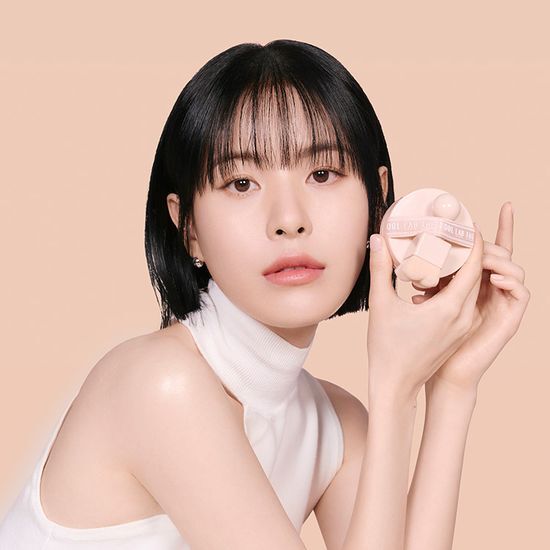 OliveYoung高評滿分氣墊！韓國 The Tool Lab Stamp Skinfit Cushion Glow + Brush 120小時持久自然水光薄透粉底氣墊連印章掃 - 3色選擇