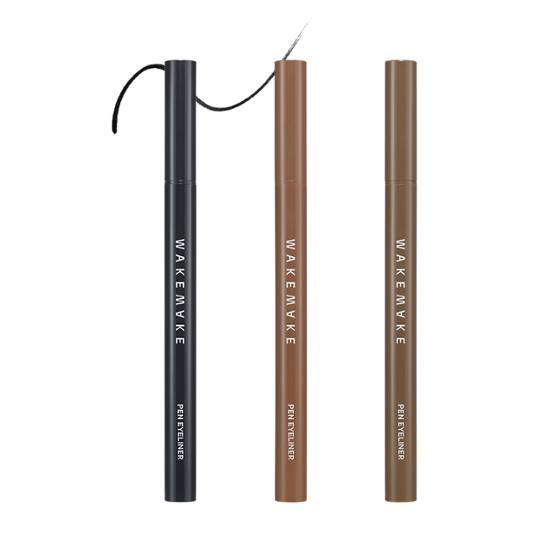 最新版！ 韓國 WakeMake Any Proof Pen Eyeliner 24小時防水防油持久眼線液筆 - 3色選擇