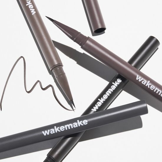 韓國 WakeMake Real Defining Brush Liner 持久防暈染眼線液(#01-04) - 4色選擇
