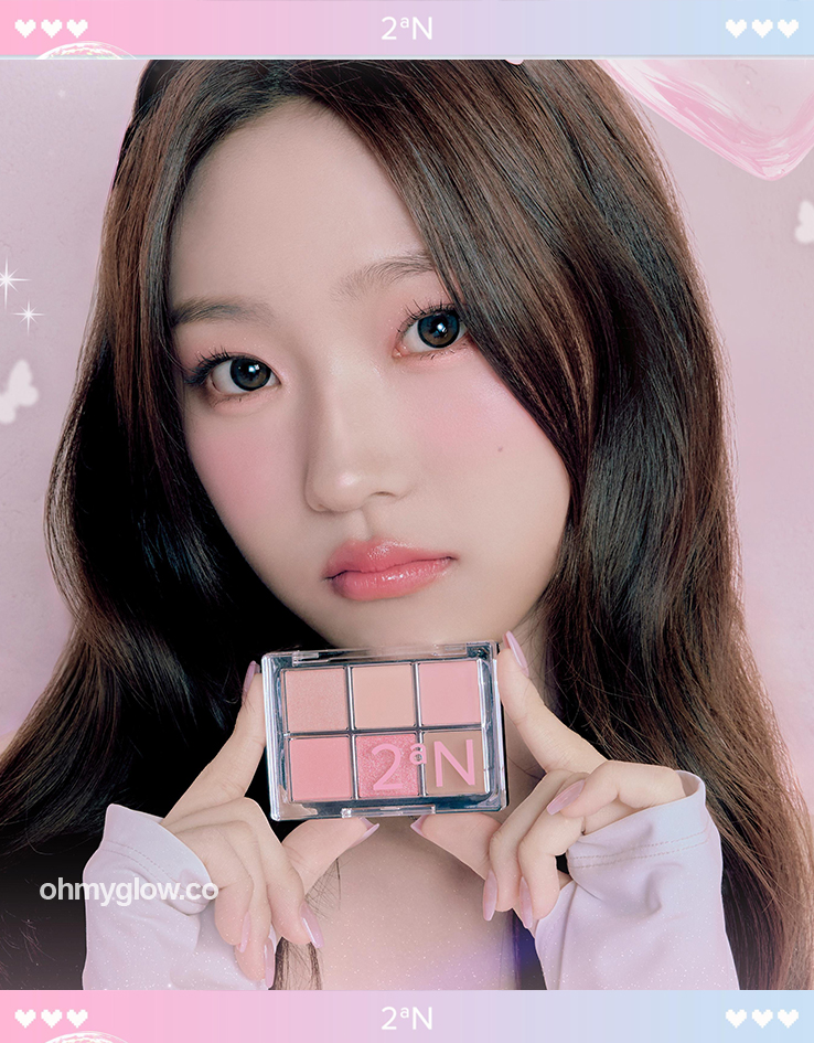 韓國 新色Love Bubble系列入！實用零廢色～GlowPick🏆 2aN Better Me Eye Palette 6色眼影盤(#01-16) - 15色選擇