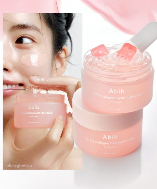 針對暗沉和鬆弛肌 韓國 ABIB PDRN Collagen Overnight Mask Firming Jelly 低分子PDRN X 膠原蛋白 彈力玻璃肌睡眠面膜 - 80ml