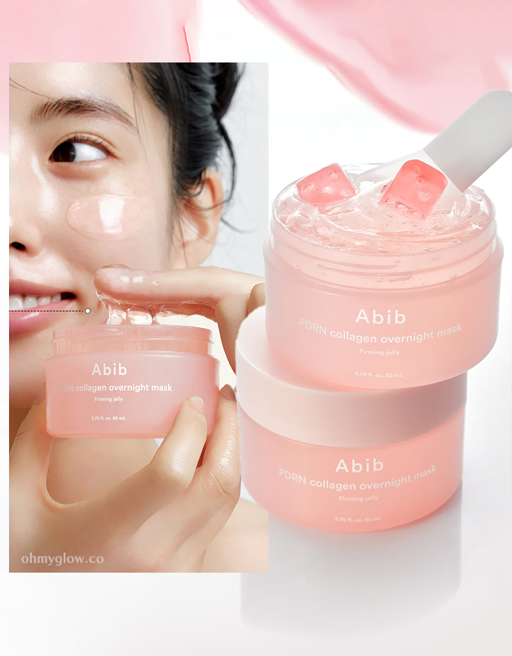 針對暗沉和鬆弛肌 韓國 ABIB PDRN Collagen Overnight Mask Firming Jelly 低分子PDRN X 膠原蛋白 彈力玻璃肌睡眠面膜 - 80ml
