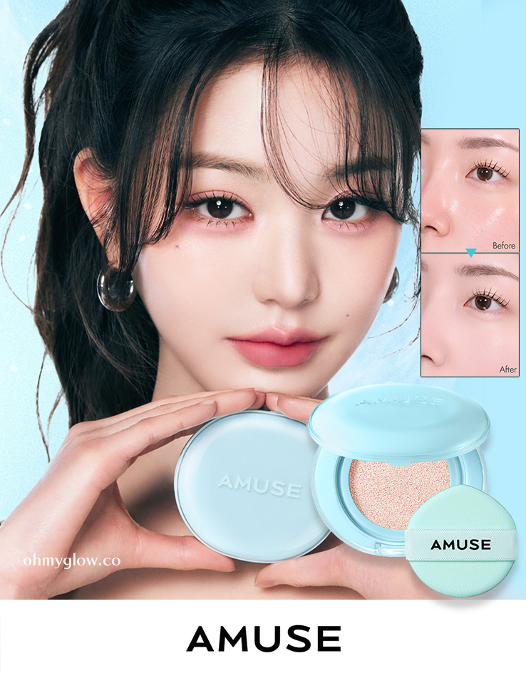 韓國 AMUSE Airy Pore Cover Cushion SPF50+ PA++++ 72小時持久修毛孔控油無瑕輕盈氣墊 - 5色選擇