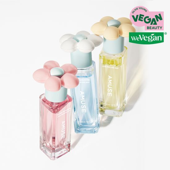 散「髮」女神香～韓國 AMUSE X 員瑛 Hair Perfume Mist 香氛髮香亮澤髮絲噴霧 30ml - 3種香味
