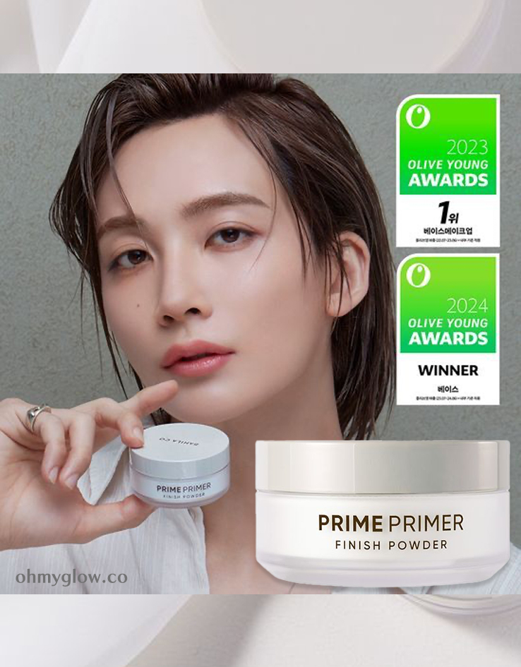 殿堂級定妝粉🏆 韓國No.1蜜粉 Banila co Prime Primer Finish Powder 控油長效定妝散粉(4g/12g) - 2種選擇