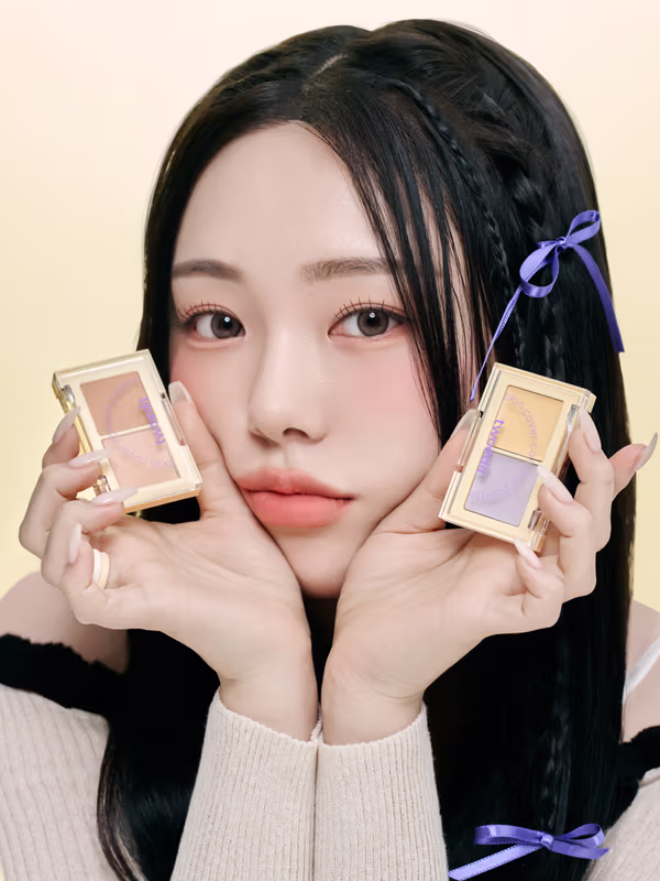 韓國 Two Edit by Luna Skin Cover Conceal Palette 多功能修飾校正雙色遮瑕盤 - 2色選擇