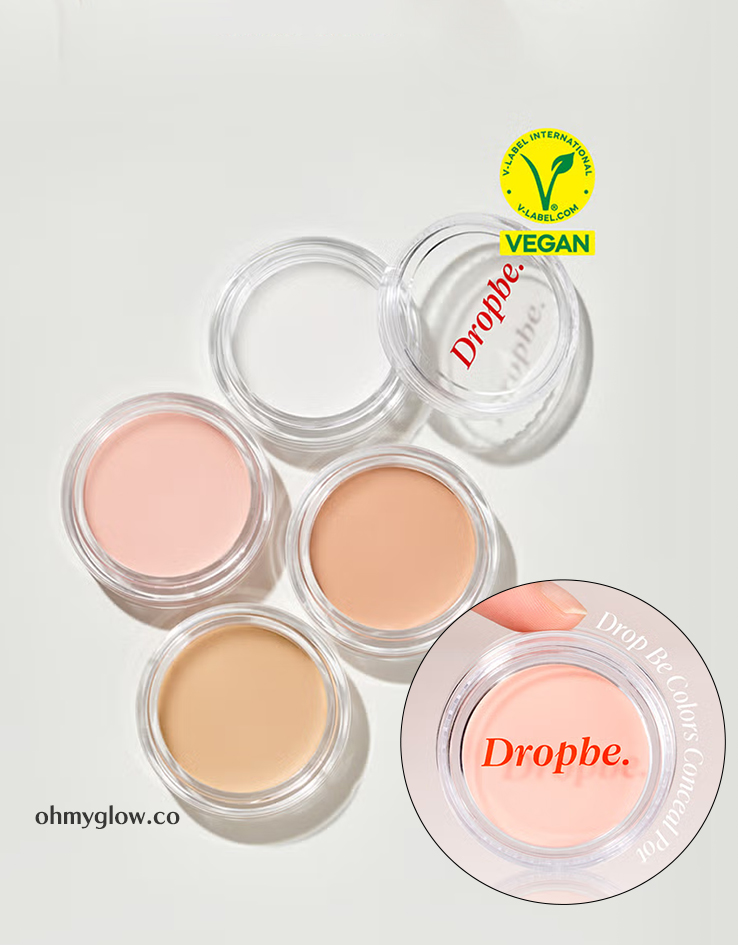 韓國 Drop Be Colors X The Saem Concealer Pot 高遮瑕遮瑕膏 - 4色選擇