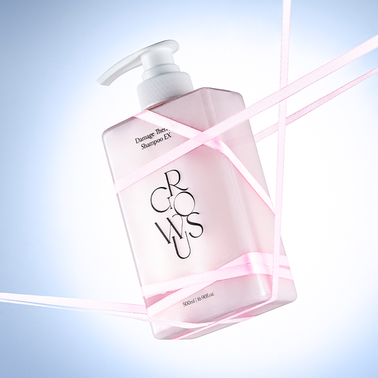 韓國 25年新升級～Growus Damage Therapy Shampoo EX 珍珠蛋白修護護髮水- 500ml