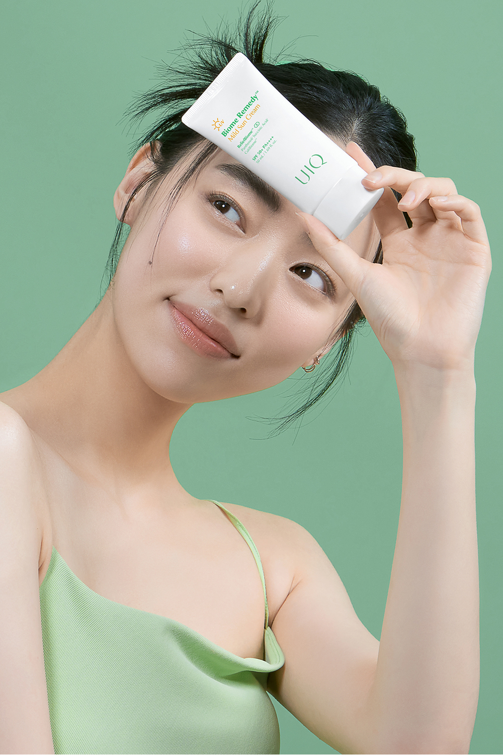 韓國 UIQ Biome Remedy Mild Sun Cream SPF50+ PA++++專利微生物群溫和物理防曬 - 50ml 