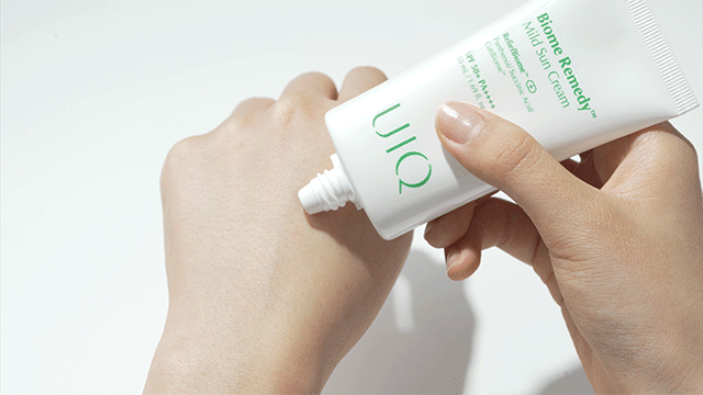 韓國 UIQ Biome Remedy Mild Sun Cream SPF50+ PA++++專利微生物群溫和物理防曬 - 50ml 