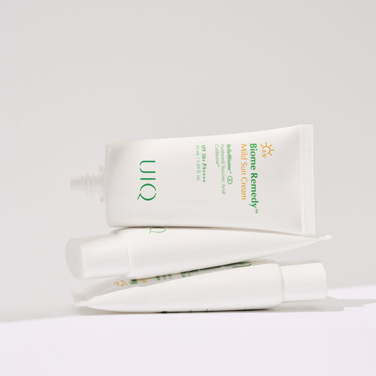 韓國 UIQ Biome Remedy Mild Sun Cream SPF50+ PA++++專利微生物群溫和物理防曬 - 50ml