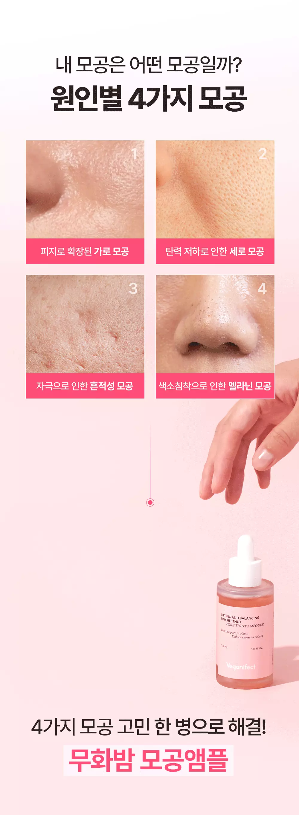 韓國 Veganifect Lifting And Balancing Fig Chestnut Pore Tight Ampoule 天然植萃無花果粟子毛孔緊緻安瓶精華 - 50ml