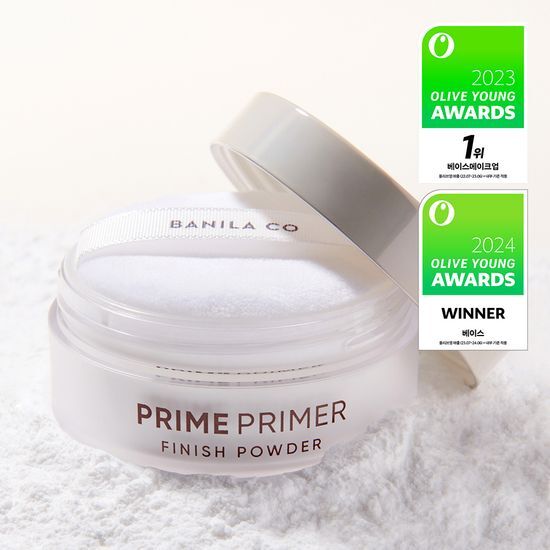 殿堂級定妝粉🏆 韓國No.1蜜粉 Banila co Prime Primer Finish Powder 控油長效定妝散粉(4g/12g) - 2種選擇