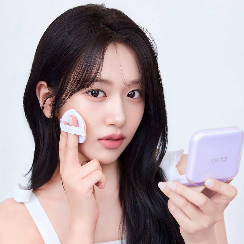 紫色清爽霧感~韓國 CLIO Kill Cover Mesh Blur Cushion 💜柔霧無瑕控油網面氣墊連補充裝 - 5色選擇 紫色清爽霧感~韓國 CLIO Kill Cover Mesh Blur Cushion 💜柔霧無瑕控油網面氣墊連補充裝 - 5色選擇