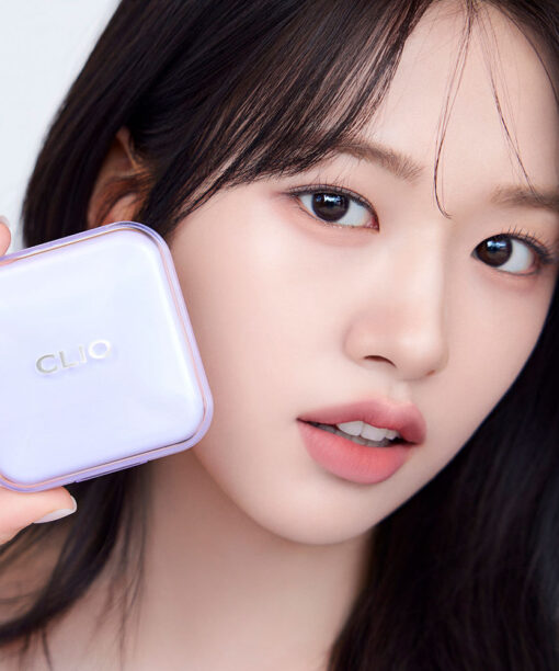 紫色清爽霧感～韓國 CLIO Kill Cover Mesh Blur Cushion 💜柔霧無瑕控油網面氣墊連補充裝 - 5色選擇