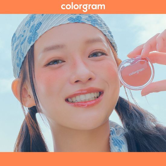 夏日🍊Country Orange系列~韓國 colorgram TinTin Dory Cotton Blusher 棉感單色胭脂(#01-06) - 6色選擇