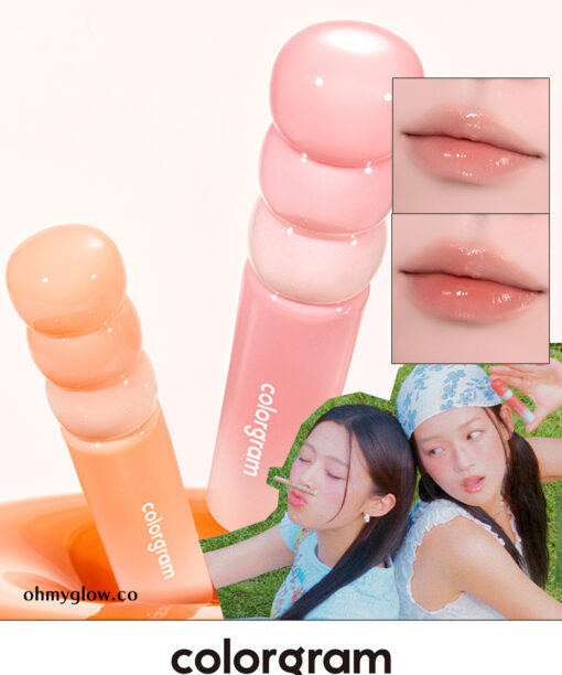 [NEW #25SS Country Orange🍊Milk系列新色入！] 韓國 Colorgram 24AD Fruity Glass Tint 冰糖葫蘆果汁玻璃唇釉 (#00-19 & Milk系列 01-12) - 28色選擇