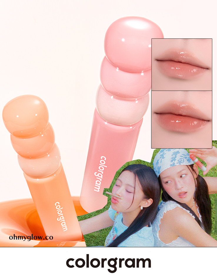 [NEW #25SS Country Orange🍊Milk系列新色入！] 韓國 Colorgram 24AD Fruity Glass Tint 冰糖葫蘆果汁玻璃唇釉 (#00-19 & Milk系列 01-12) - 28色選擇